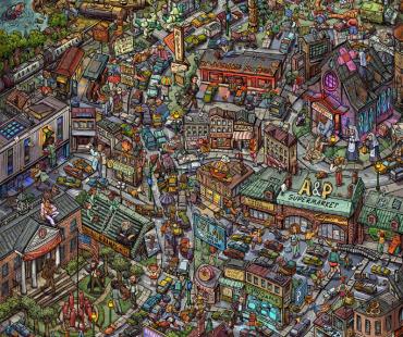 《白噪音》公布海报预告 混乱生活中寻找秩序