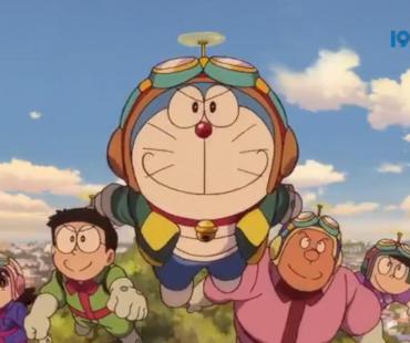 《哆啦A梦》新剧场版曝预告 大雄开启天空冒险