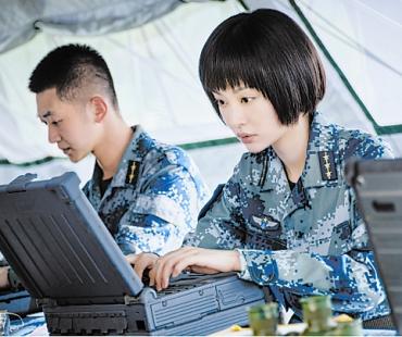 军旅题材电视剧《勇敢的翅膀》热播