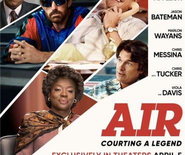 大本X达蒙！《AIR》曝复古海报 耐克公司签约乔丹