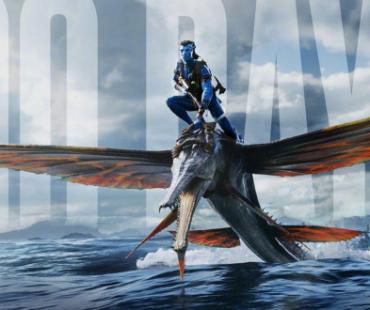 《阿凡达2》曝新剧照 萨姆·沃辛顿坐骑神似鳄雀鳝