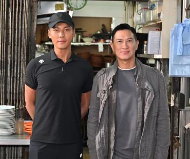 电影《爆裂点》香港中环媒体探班，张家辉林超贤相隔八年再度合作