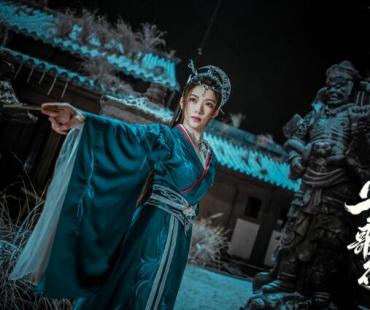 柯乃予《少年歌行》热播   月姬造型还原动漫打戏霸气飒爽