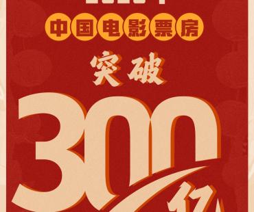 2025年电影总票房突破300亿 《哪吒2》暂居榜首