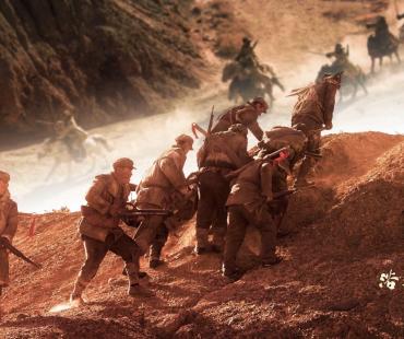 电影《浴血誓言》上映 手绘版“概念”海报首发